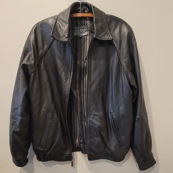 Motorcycle Jacket Izod Leather Jacket Price Izod Genuine Leather